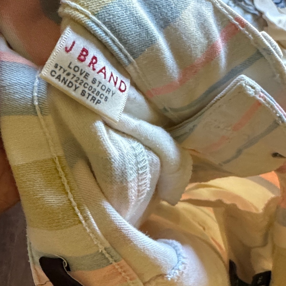 J Brand Striped Flare Women Jeans - Picture 4 of 4